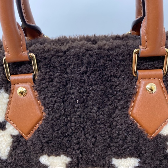 Louis Vuitton Speedy 25 Monogram Teddy Fleece - Picture 7 of 16